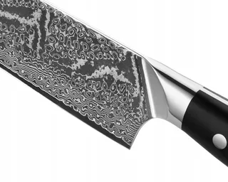 WAKOLI Nitoko Santokumes 18cm Damast 67 Lagen G10 Handvat — miniatuur 7