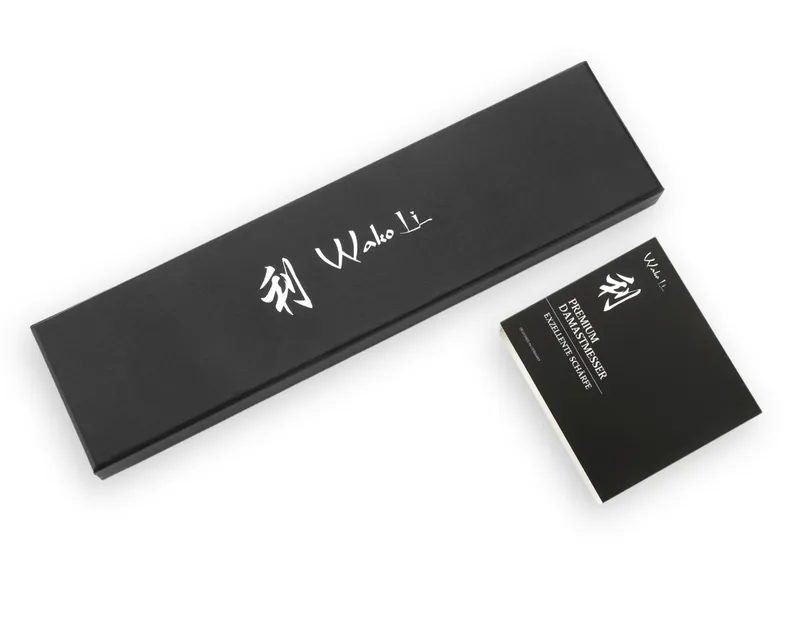 WAKOLI Nitoko Santokumes 18cm Damast 67 Lagen G10 Handvat — foto 9