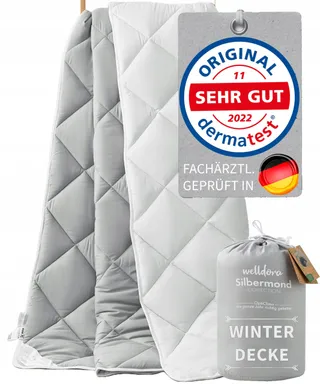 WELLDORA Opticlima Winterdekbed Antiallergie 155x220 Oeko-Tex — miniatuur 1