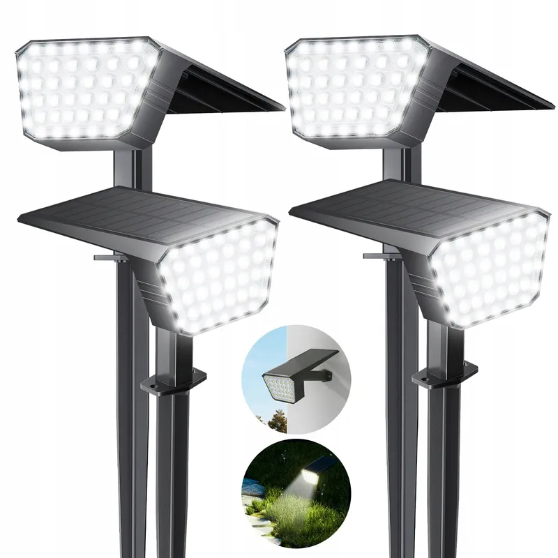 FIFLYING Solarlampen LED IP67 Tuin 7000K Koud Wit — foto 1
