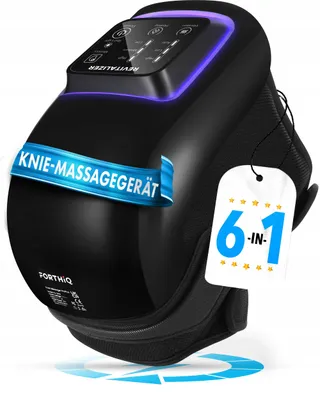 FORTHIQ Kniemassageapparaat 6-in-1 Infrarood Warmte Vibratie