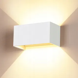 CWYCFW LED Wandlamp 24W Binnen Buiten IP65 Warmwit Wit 3000K