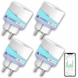 ANTELA Smart WiFi Stopcontact 16A 3680W Alexa Google HomeKit
