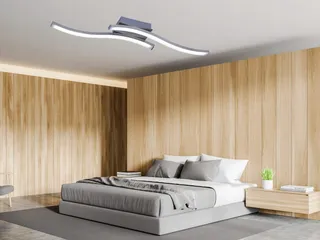 REALITY LEUCHTEN Route LED Plafondlamp 5W Nikkel Mat Wit Acryl — miniatuur 3