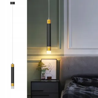 ACMHNC LED Hanglamp Zwart Accu 4500mAh Dimbaar 33cm