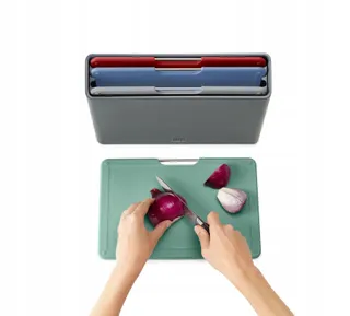 JOSEPH JOSEPH Folio Snijplankenset 4-delig Grafiet Coast — miniatuur 4
