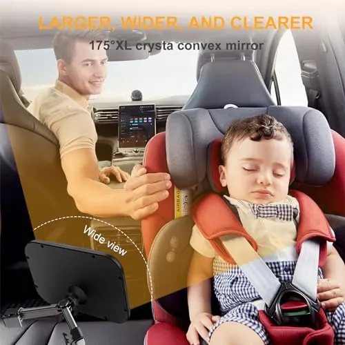 YOVKOK Babyspiegel Auto 360° Universeel — foto 7