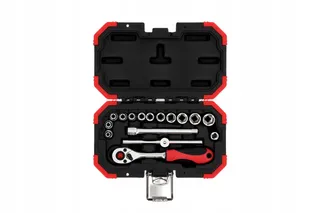 GEDORE Red Dopsleutelset 16-delig met Ratel 1/4"