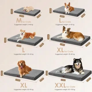 EHEYCIGA Orthopedisch Hondenbed Kleine Honden Afneembare Hoes — miniatuur 6