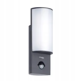 OKTAPLEX LIGHTING LED Buitenlamp Bewegingsmelder 10W IP54 Antraciet