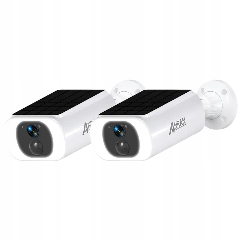 ANRAN Camera Buiten 2K HD Solar WiFi 2.4GHz 2 Stuks — foto 1