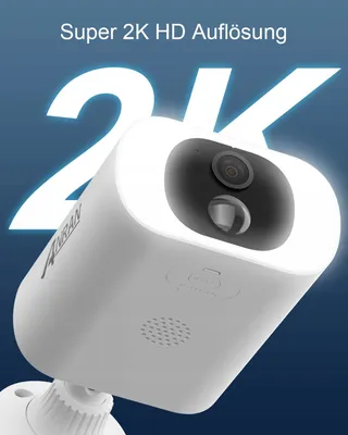ANRAN Camera Buiten 2K HD Solar WiFi 2.4GHz 2 Stuks — miniatuur 2