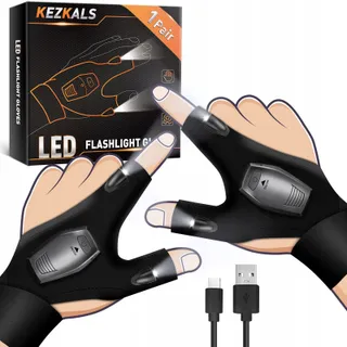 KEZKALS LED Handschoenen Vissen Cadeau voor Mannen Valentijn