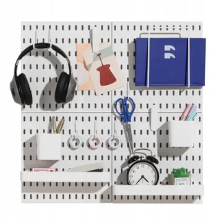KEEPO Pegboard Combinatieset Modulair Wandorganizer