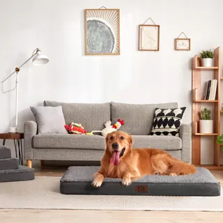 EHEYCIGA Orthopedisch Hondenbed Middelgrote Honden Afneembare Hoes — miniatuur 8