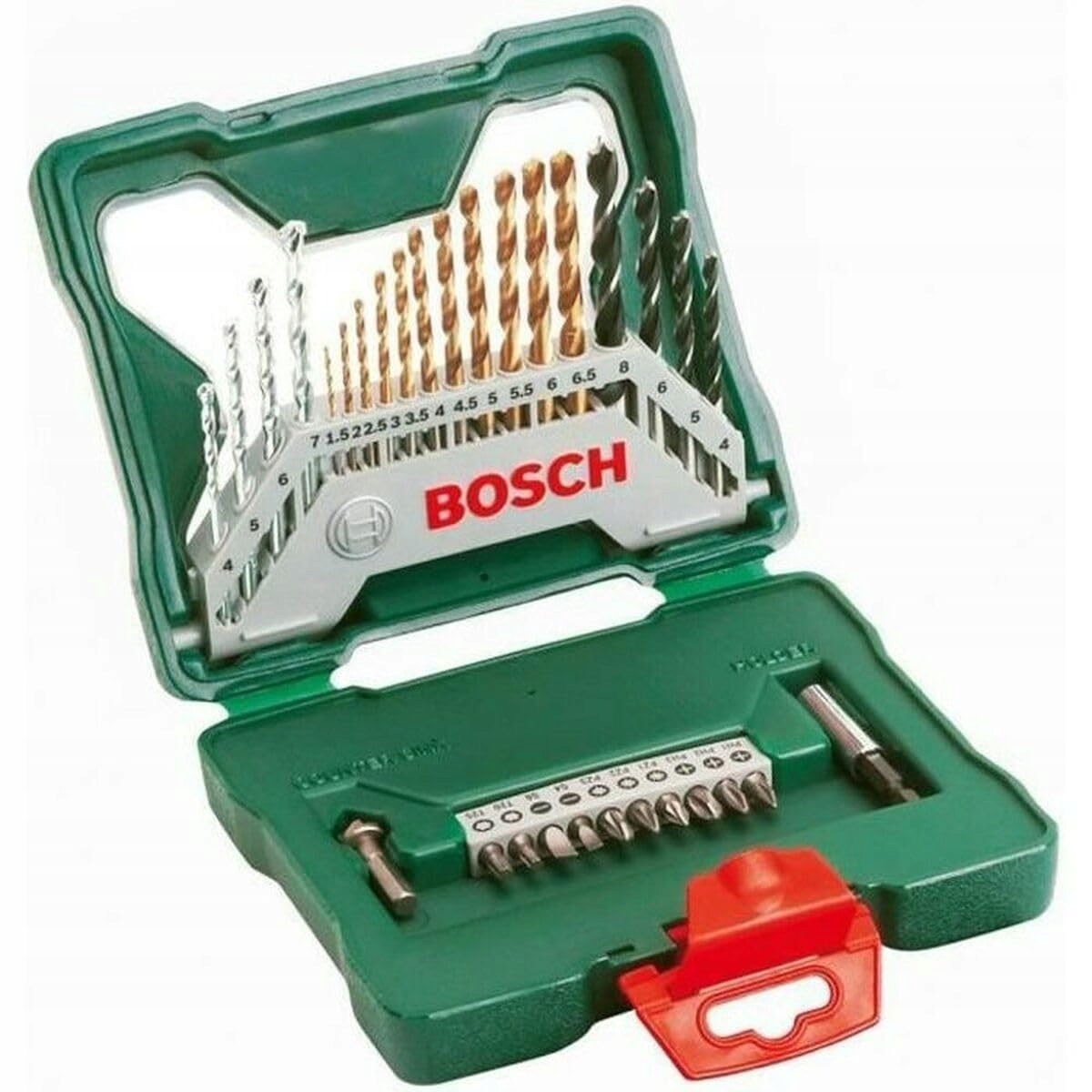BOSCH Boren- en Bitset 30-delig Hout Steen Metaal