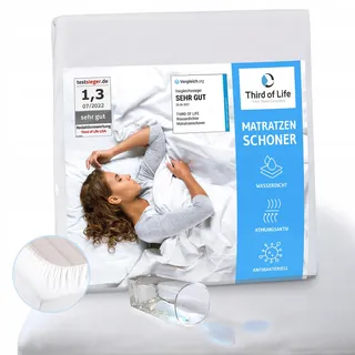 Matrasbeschermer 200x220cm Waterdicht Ademend