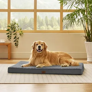 BEDSURE Orthopedisch Hondenbed Middelgrote Honden 91x69x7.6cm Zwart — miniatuur 12