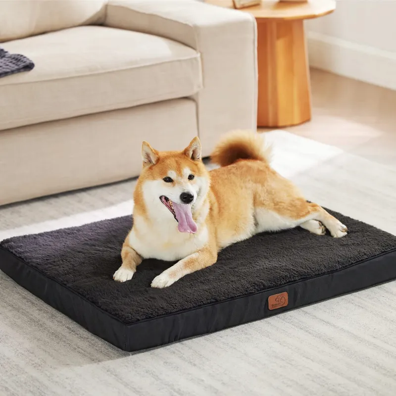 BEDSURE Orthopedisch Hondenbed Middelgrote Honden 91x69x7.6cm Zwart — foto 8