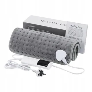 Elektrisch Verwarmingskussen 9 Standen Timer Wasbaar 12x24 — miniatuur 9