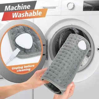 Elektrisch Verwarmingskussen 9 Standen Timer Wasbaar 12x24 — miniatuur 7