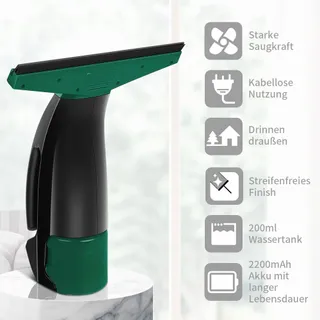 EAVE Raamzuiger 200ml Krachtig Accu Set Groen — miniatuur 2