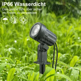 MEIKEE Solar Buitenspots 3 Stuks IP66 Waterdicht — miniatuur 6