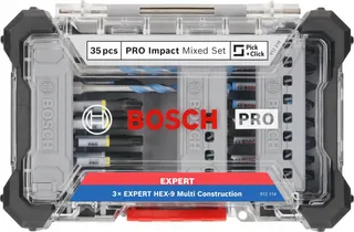 BOSCH 35x PRO Impact Set Beton Tegels
