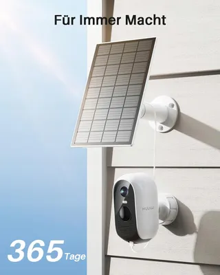 WUUK Slimme Buitencamera 2K Zonnepaneel WiFi — miniatuur 3
