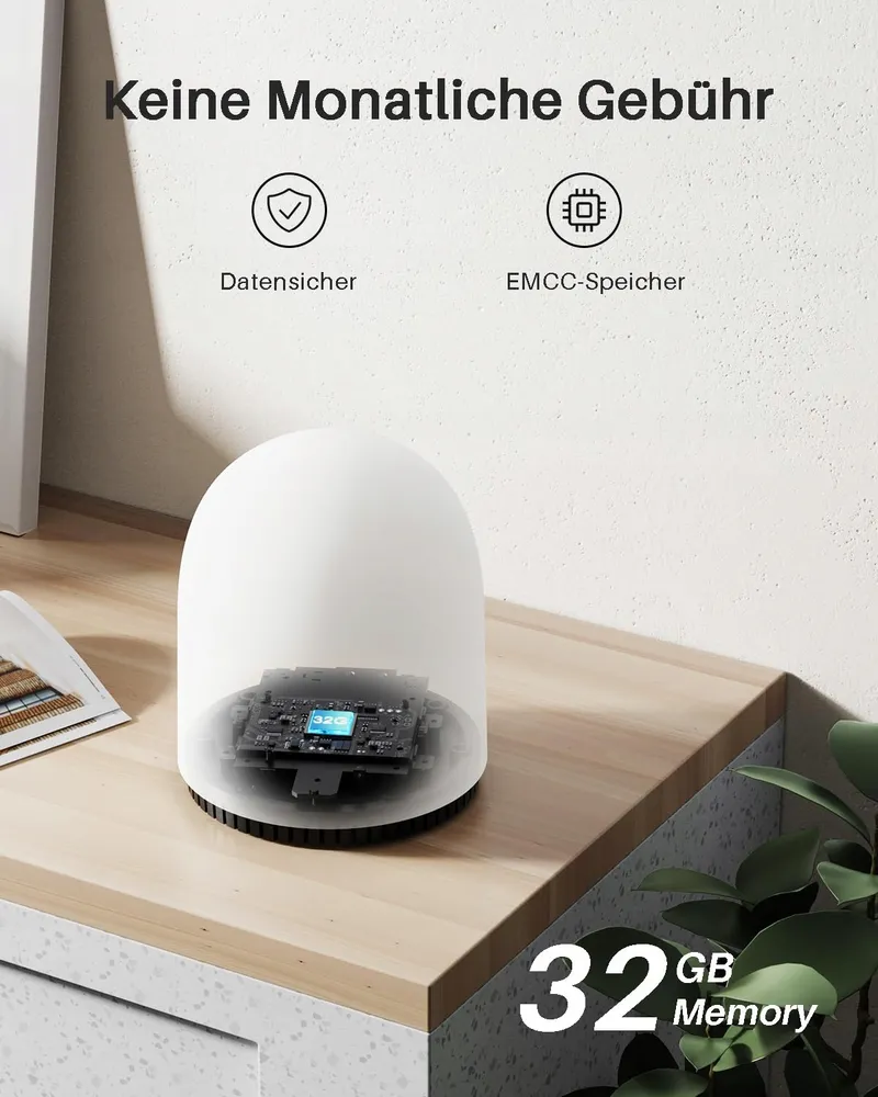 WUUK Slimme Buitencamera 2K Zonnepaneel WiFi — foto 2