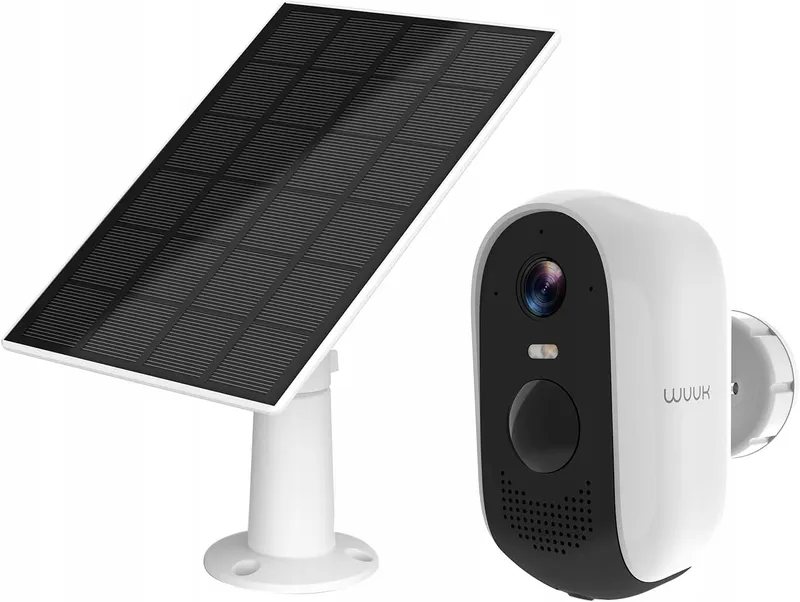 WUUK Slimme Buitencamera 2K Zonnepaneel WiFi — foto 1