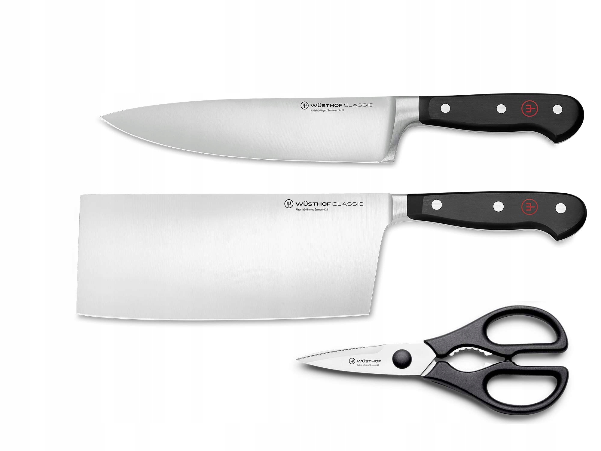WÜSTHOF Classic Messenset 3-delig Keuken
