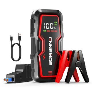 FNNEMGE Auto Powerbank 3000A 12V USB LED Scherm — miniatuur 1