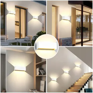 KINGWEN 30W LED Wandlamp Binnen/Buiten IP65 3000K Warmwit — miniatuur 6