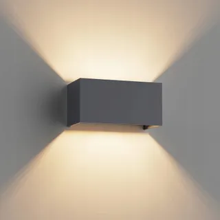 KLIGHTEN LED Wandlamp G9 18W 3000K IP54 Binnen Buiten