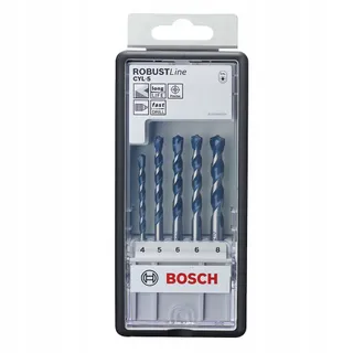 BOSCH Cyl-5 Betonborenset 5-delig 4-8mm voor Boorhamer
