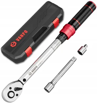 VANPO Momentsleutel 3/8" 5-60Nm Fiets Motorfiets Auto