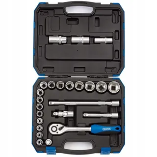 DRAPER 16362 Dopsleutelset 1/2" Metrisch 24-delig