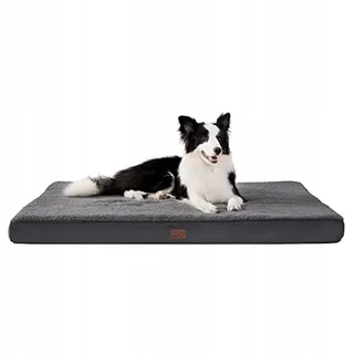 BEDSURE Orthopedisch Hondenbed Middelgrote Honden 91x69x76cm Grijs