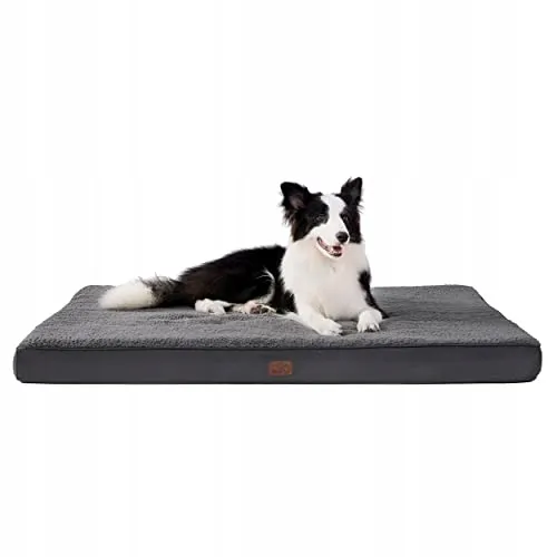 BEDSURE Orthopedisch Hondenbed Middelgrote Honden 91x69x76cm Grijs — foto 1