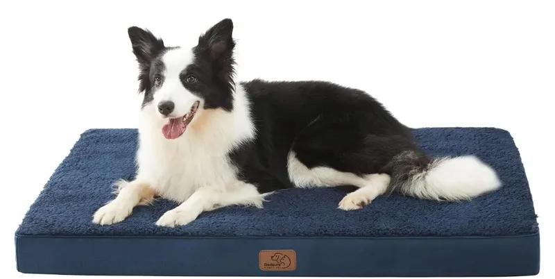 BEDSURE Orthopedisch Hondenbed Middelgrote Honden 91x69x76cm Grijs — foto 4