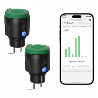 EIGHTREE Buitenstopcontact IP44 Waterdicht Alexa Google Home