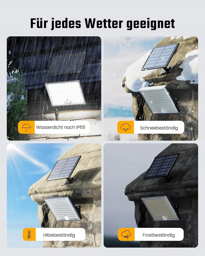 Buiten Solarlampen Bewegingsmelder 113 LED IP65 — foto 9