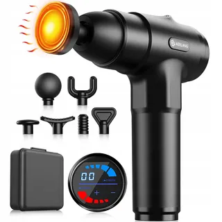 AERLANG Massagepistool met Warmte 20 Standen 7 Koppen LED