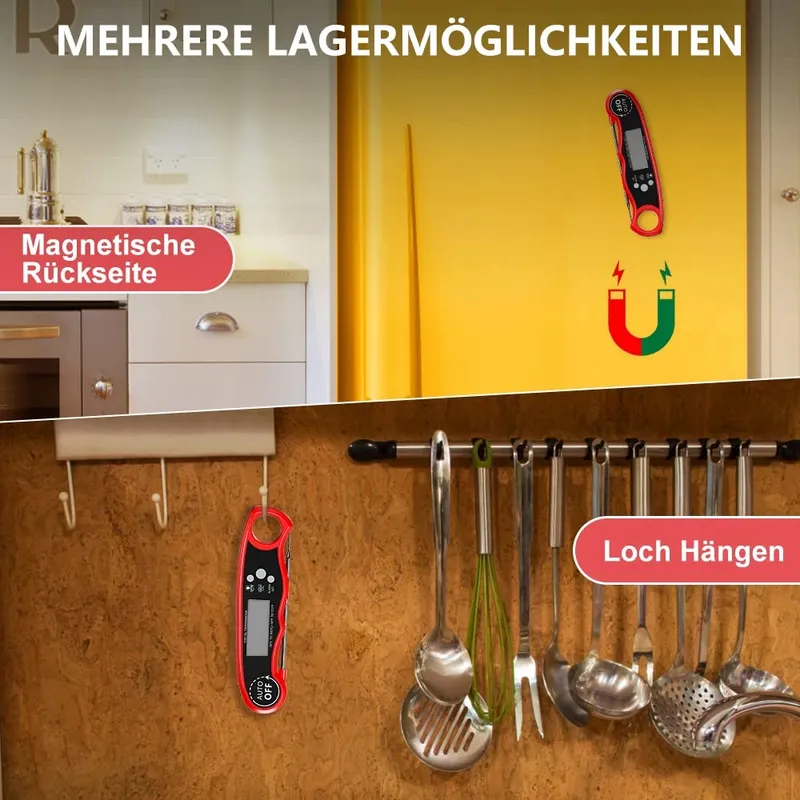 CIRYCASE Digitale Vleesthermometer Lange Sonde Keuken BBQ — foto 6