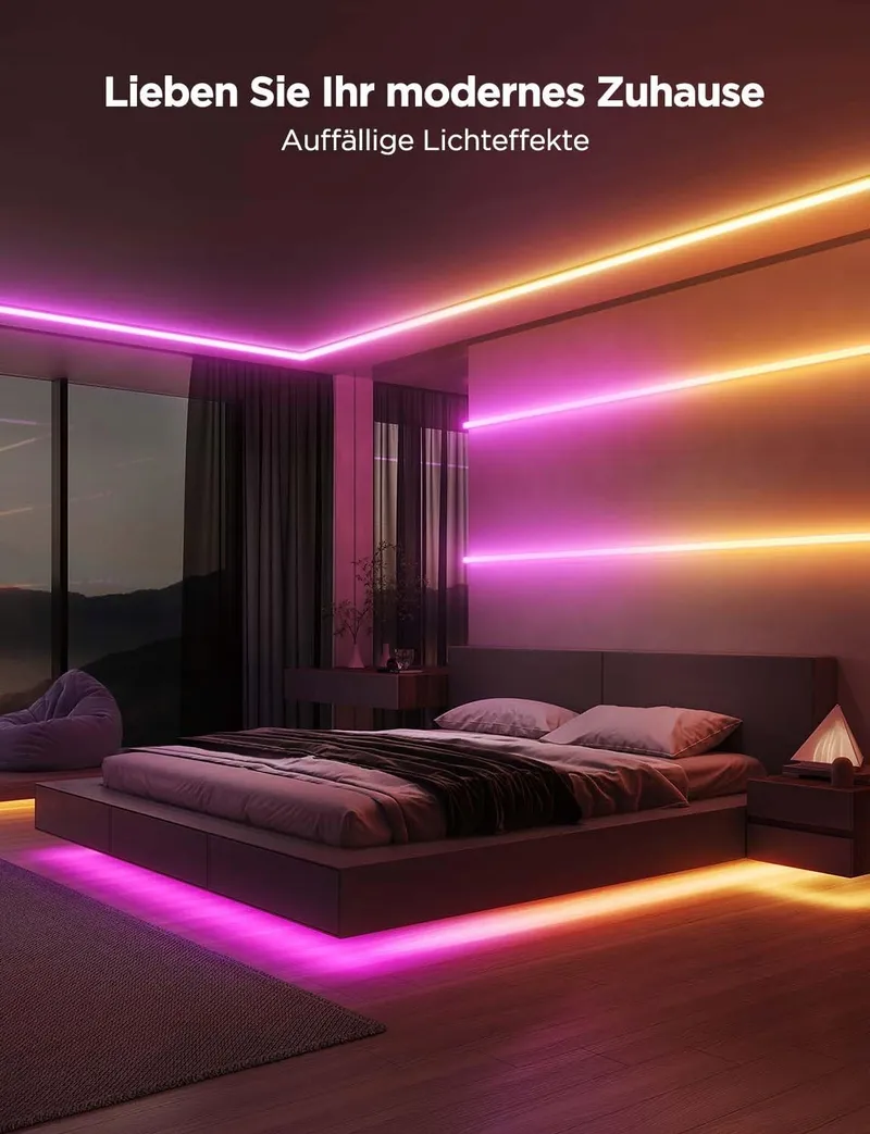 GOVEE RGBIC LED Strip 3M Alexa Google Assistant App — foto 3