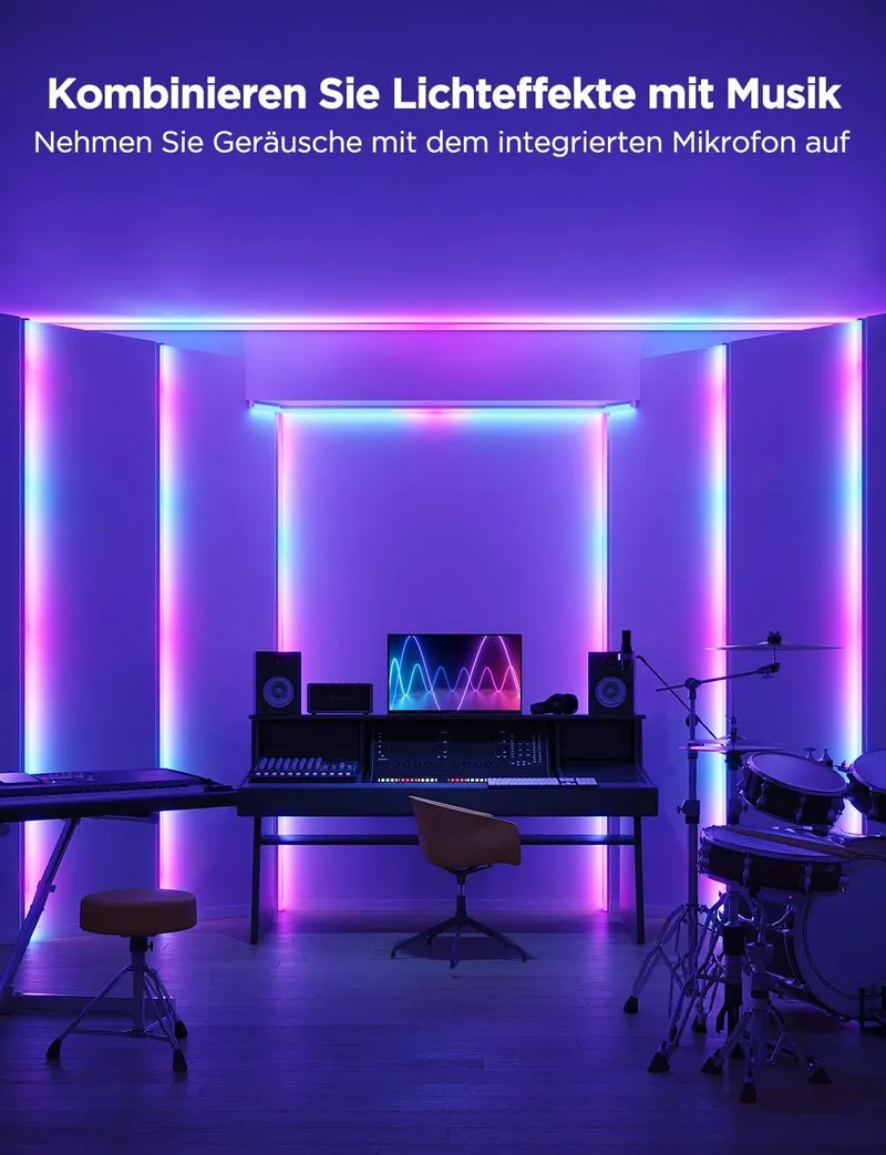GOVEE RGBIC LED Strip 3M Alexa Google Assistant App — foto 7