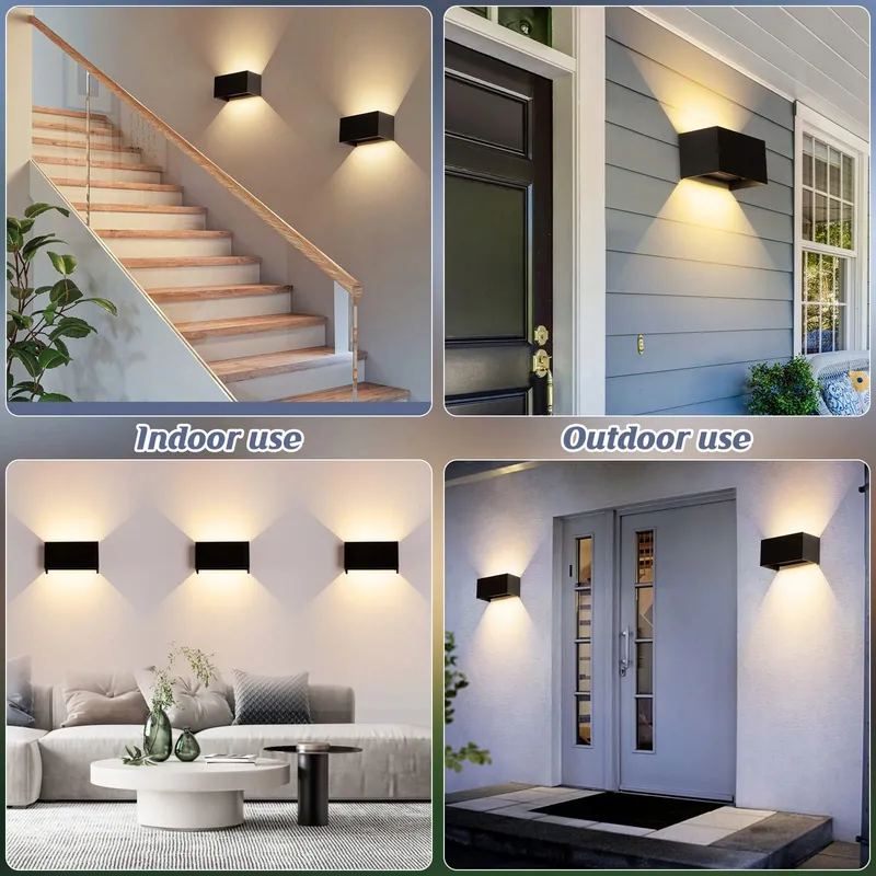 CWYCFW LED Wandlamp 24W Binnen Buiten Verstelbaar IP65 — foto 5