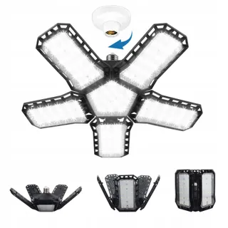 CREATESTAR 120W LED Garagelamp 12000 Lumen Magazijn Werkplaats