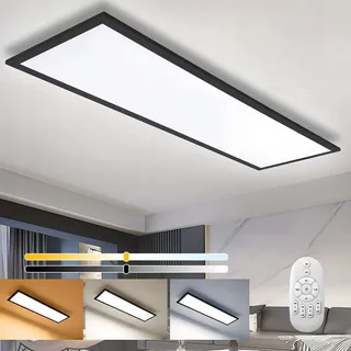 AIMOSEN LED Paneel 100x25cm Afstandsbediening 28W Geheugen 2700K-6500K